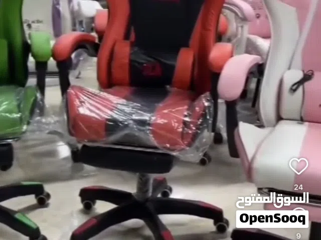 كرسي كيمنك ماركت ريد دراكون اللون احمر واسود