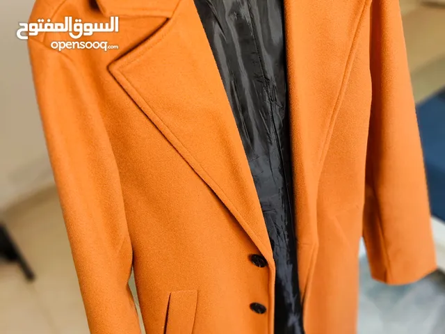 Elegant Camel Overcoat – Timeless Style معطف كلاسيكي لون جملي – أناقة لا تنتهي
