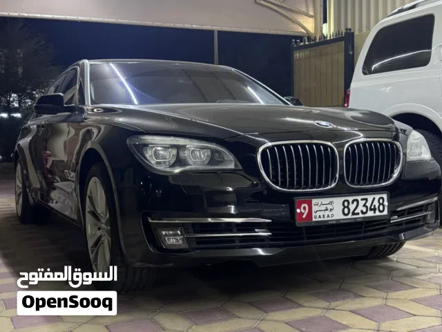 2014 BMW 740LI خليجي كامل المواصفات بحالة ممتازة