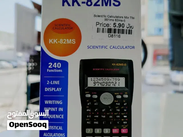 SCIENTIFIC CALCULATOR KK-82 MS .NEW