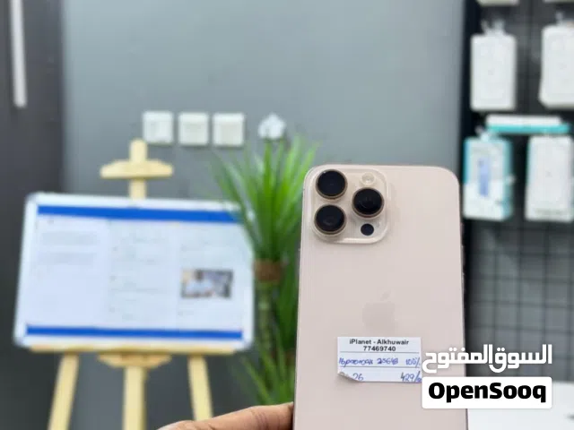 iPhone 16 Pro Max 256 GB All good condition device available