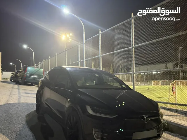 Tesla model x 2019 long range dual motor فحص كامل+ الها كرت بالشكركه