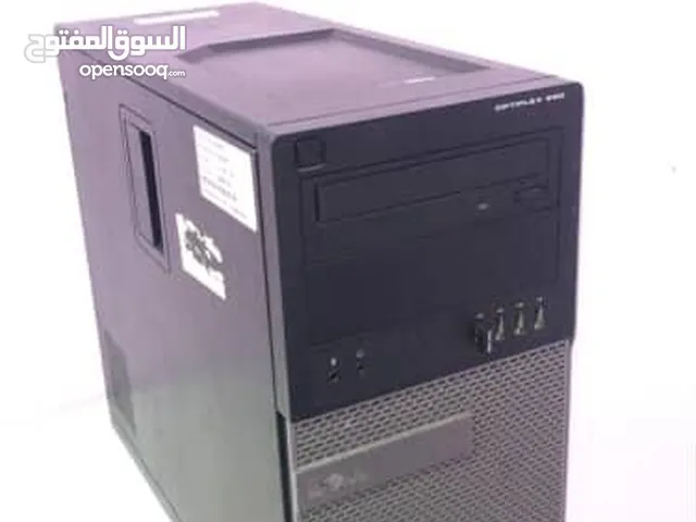 كمبيوتر مكتبي للألعاب والمهام الثقيلة بمعالج قوي وذاكرة عالية، ويندوز 10 برو مفعّل، أداء ممتاز وتجرب