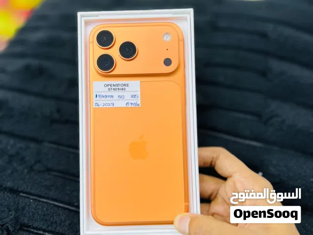 iPhone 17 pro max -512 GB - Box piece- 100% BH - Great phone for sale - warranty till 04/2027