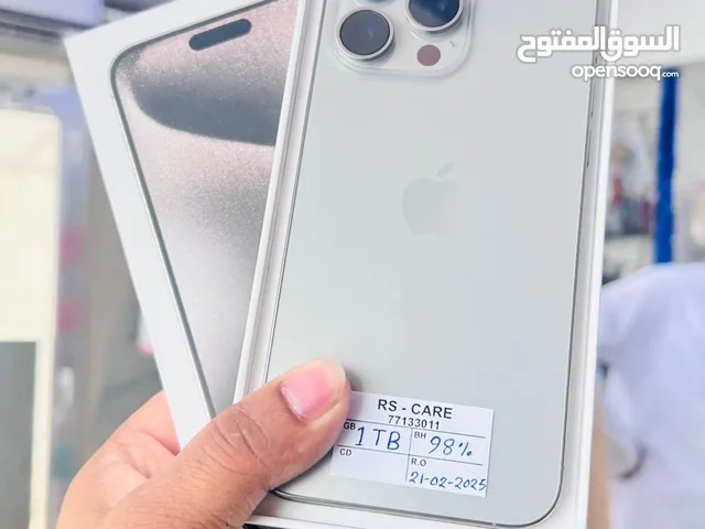 iPhone 15 Pro Max, 1tb Natural Titanium Arabic