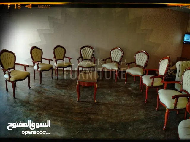 "كراسي استقبال ملكية بتصميم استثنائي! - تصميم فريد يليق بالقصور والفنادق الفاخرة - خامات فاخرة