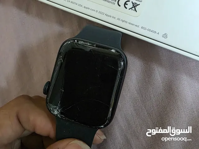 ساعة ابل استخدام شهرين فقط كسر بشاشه الخارجيه فقط