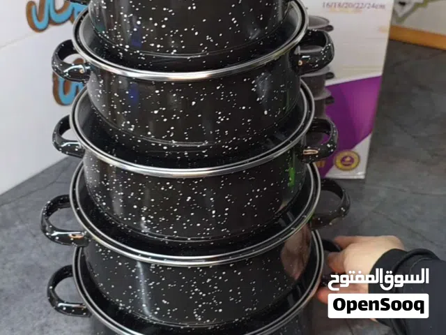 طقم قدور مينا 5قطع