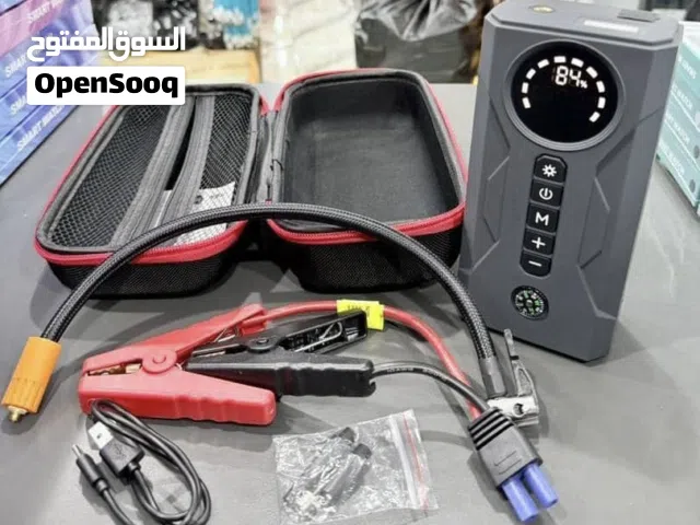 الباور بانك المتكامل لإنقاذ السائقين: اشحن، ولّع السيارة، وانفخ الإطارات في جهاز واحد!