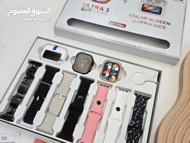 عرض مميز: بكج الساعة الذكية المتكاملة! ارفع مستوى أناقتك وتجربتك التكنولوجية مع هذا البكج الرائع