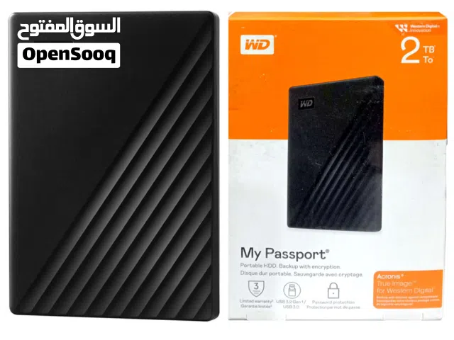 هاردسك خارجي WD My Passport 2TB