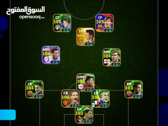 حساب بيس (e football) 3224 قوة الحساب