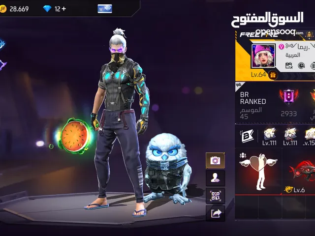 Free Fire Accounts and Characters for Sale in Zarqa
