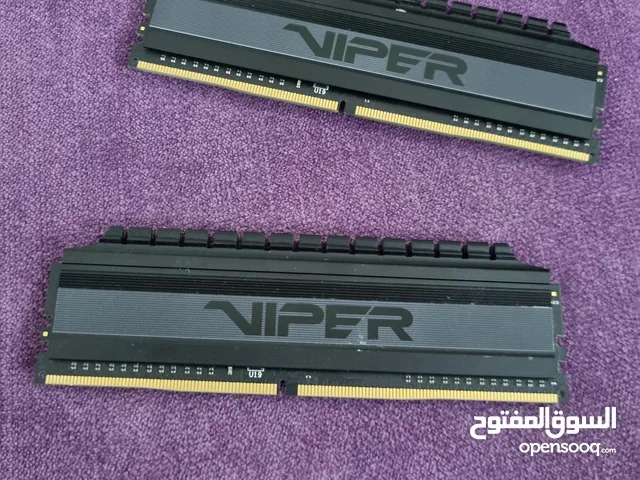 0%رامات 8gb سرعتهم 3000mhz مستخدمين و شغالين 10 ddr4