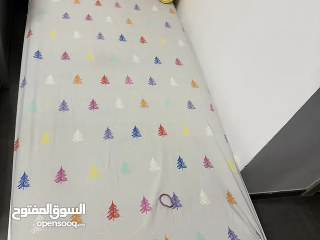 Bed with mattress