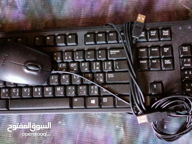 كيبورد وماوس ديل البيع