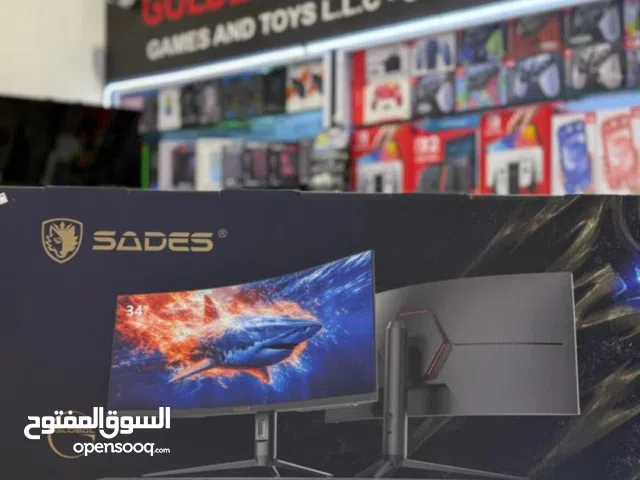 Gaming monitor 34inch curved new