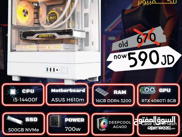 عرض pc gaming 4060Ti جيل 14