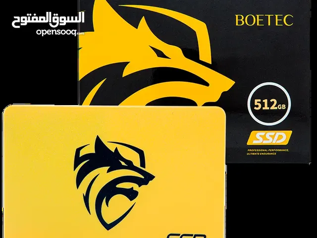 هارد دسك اس اس دي دي داخلي لأجهزة الكومبيوتر و اللابتوب 512GB BOYTEC 20X SPEED GAMING SSD