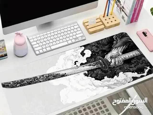 samurai style extended mouse pad