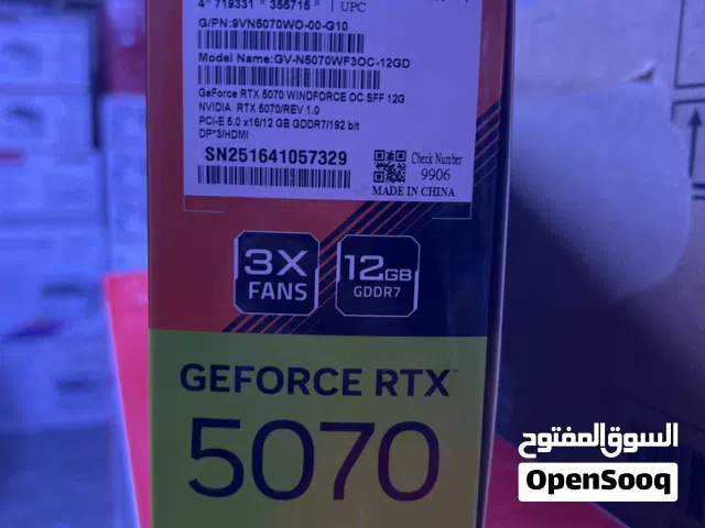 كرت شاشه RTX5070