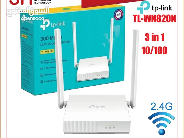 TL-WR820N 300 Mbps Multi-Mode Wi-Fi Router  10/100      3IN1