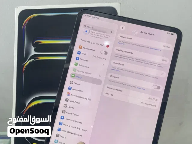 Ipad pro 11-inch  (M5) space black
