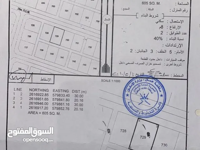 أرض سكنية ف بركاء منطقة الفاغره أنا المالك والملك لله