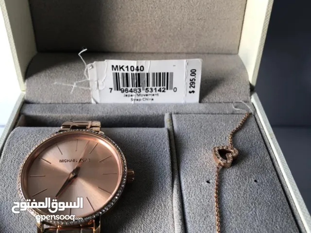 Rose Gold Michael Kors for sale in Zarqa