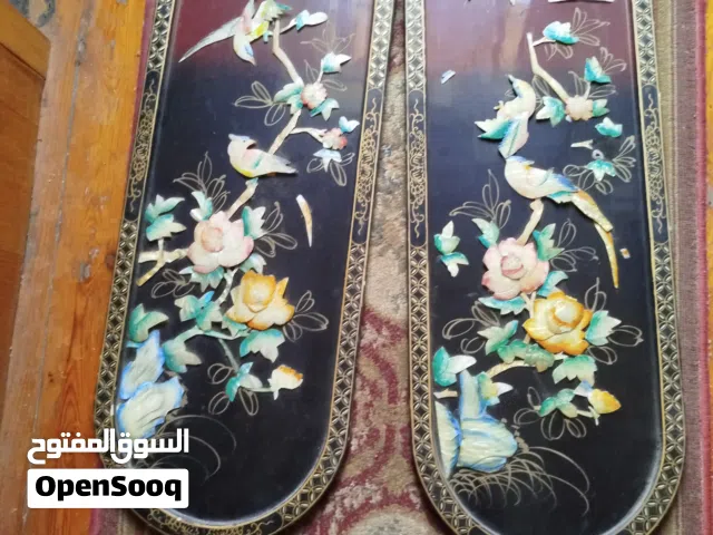 لوحة فنية بالصدف فرع شجرة عليه عصافير