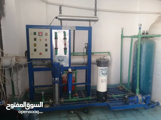 محطة تحلية مياة إنتاجية 3000 لتر في الساعة من شركة اكوا الالمانية