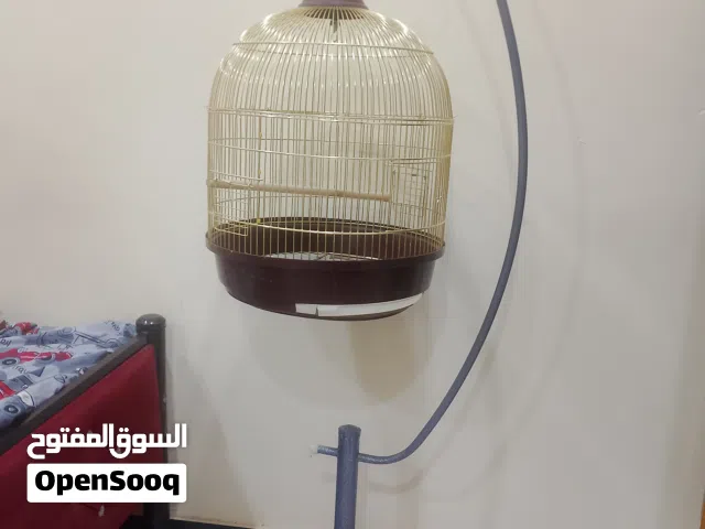 سلام عليكم قفص جميل للطيور الاليفة  وبي مجال حك الجية