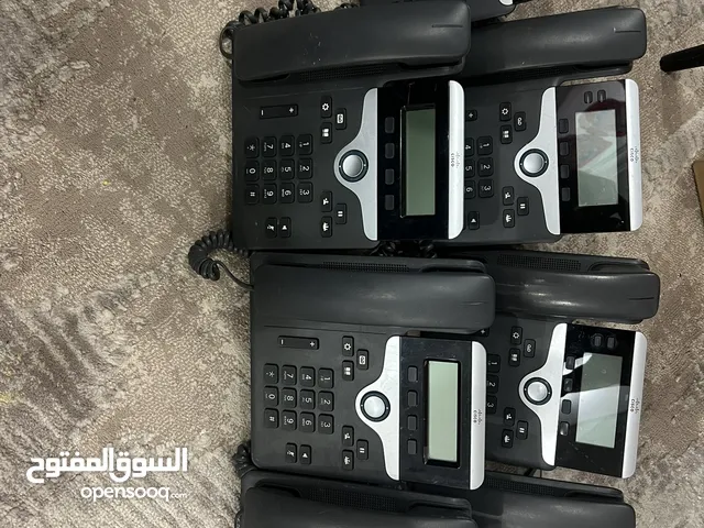 للبيع تليفونات سيسكو وافاياYalink ip phone وسويتش 48 port Gigabyte24 port&