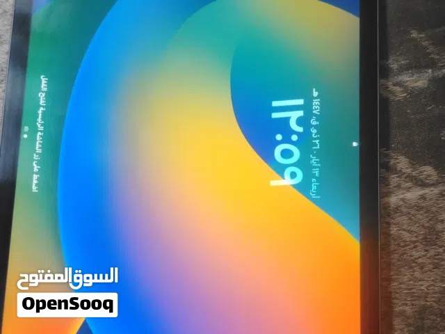 بيع ايباد 9 مع وصله شاحن ولكرتونه مستعمل بحال الوكاله ممتاز نوع ايباد