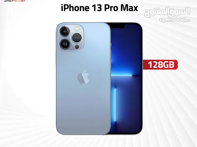 IPHONE 13 PRO MAX ( 128GB ) USED /// ايفون 13 برو ماكس ذاكره 128 جيجا مستعمل بحاله الجديد