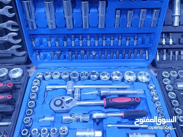 طقم بكسات 108 قطعة شامل لقم طويلة وقصيرة ويد سيستم. ورشة متنقلة لأي سيارة أو ورشة