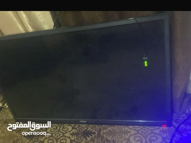 شاشة هاير اصلية +خزانة وكالة