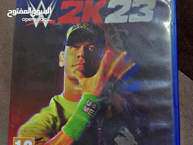 شريط مصارعة 2k23 WWE 2K23 مستعمل استعمال نظيف