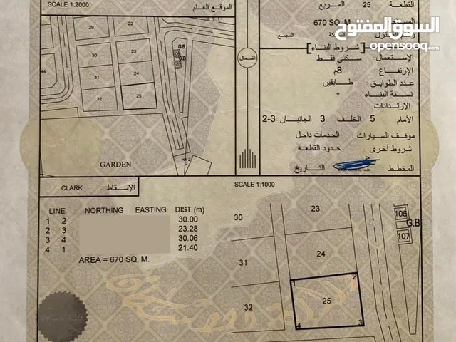 Residential Land for Sale in Al Batinah Al Rumais