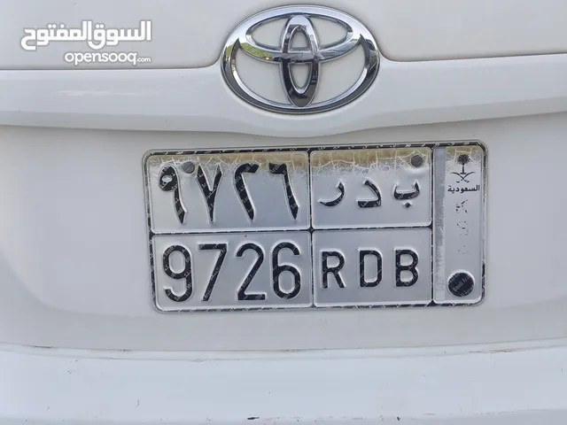 تايوتا كامري لوحه ب د ر