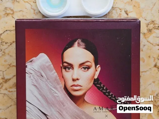عدسات لاصقة من جورجينا حالة جديدة