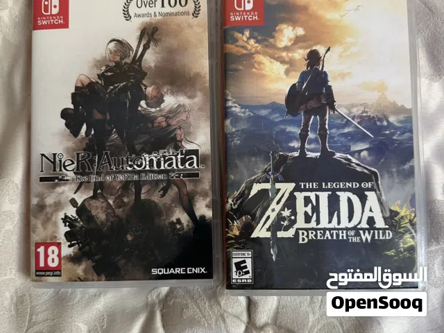 لعبتين نينتيندو سويتش بسعر لعبة وحد Zelda+NieR