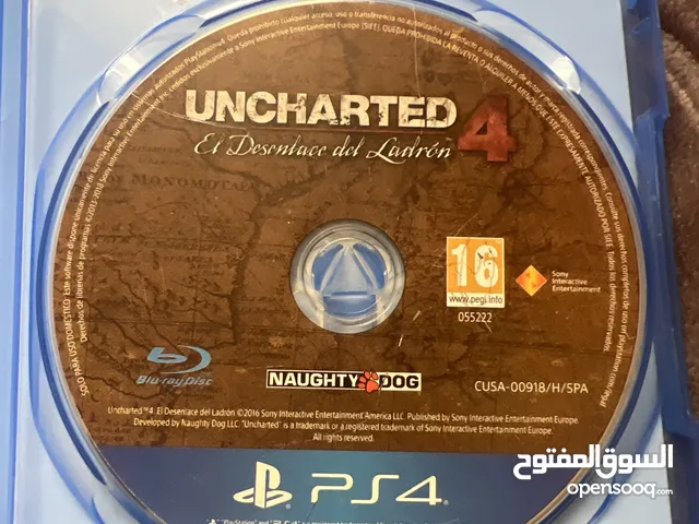 لعبة uncharted 4 الدفع كاش فقط