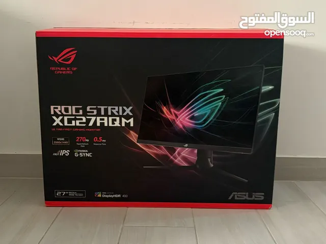FOR SALE: ASUS ROG Strix XG27AQM – 27′′ 2K QHD Gaming Monitor