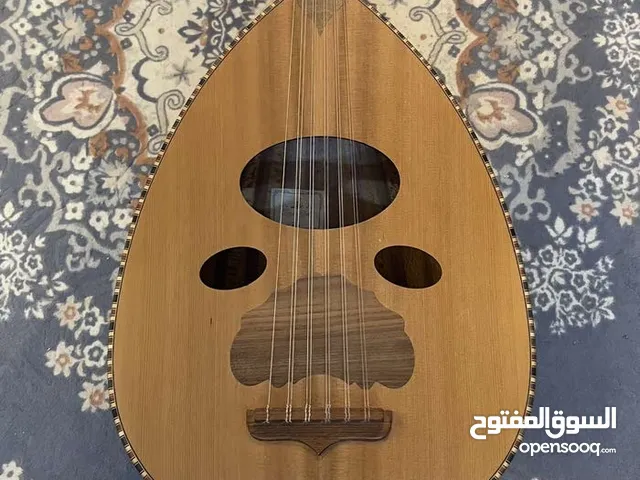 عود زرياب سوري جديد مع 2 ريش وجنطة واوتار وكورس تعليمي من 8 محاظرات