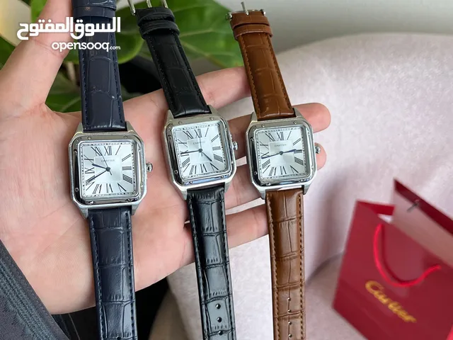 ساعات كارتير جودة عالية و سير جلد