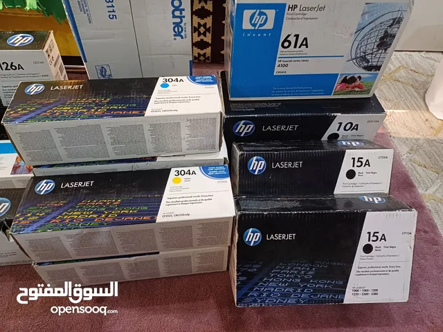 احبار طابعات ليز جيت أصليه جديدة