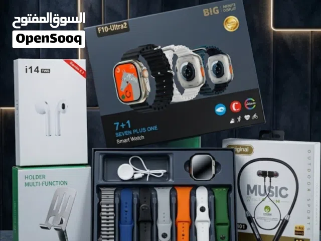 ساعه ابل الترا مع سماعه طوك مع ايربود