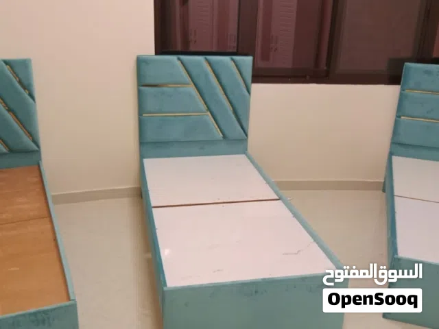 Brand New Single Bed with mattress only 300 All colour available سرير فردي جديد مع فرشه