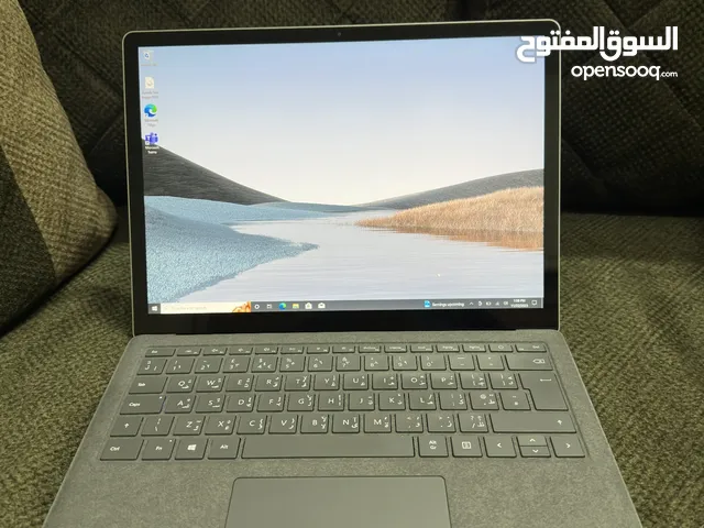 Microsoft surface laptop 3 i5-10th gen بحالة الوكاله بارخص سعر بالسوق